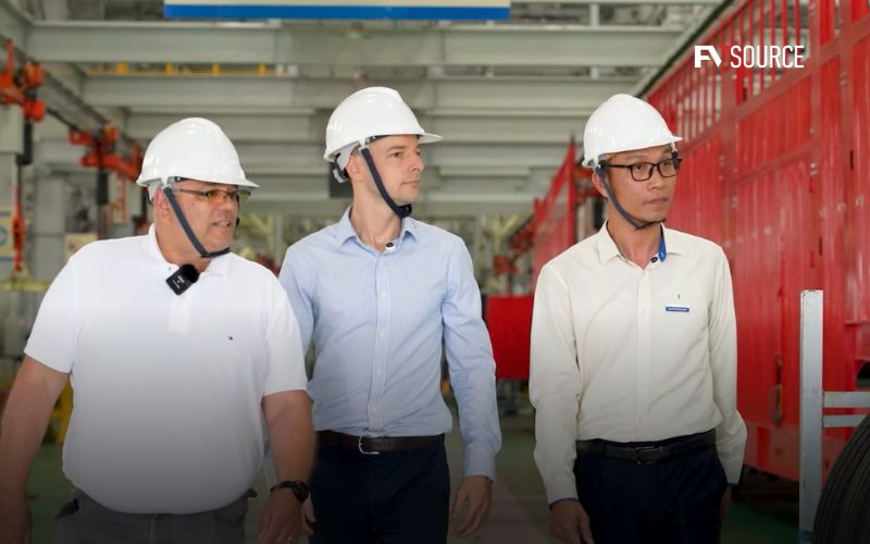 FVSource team visited Thaco Industries Factory in Vietnam