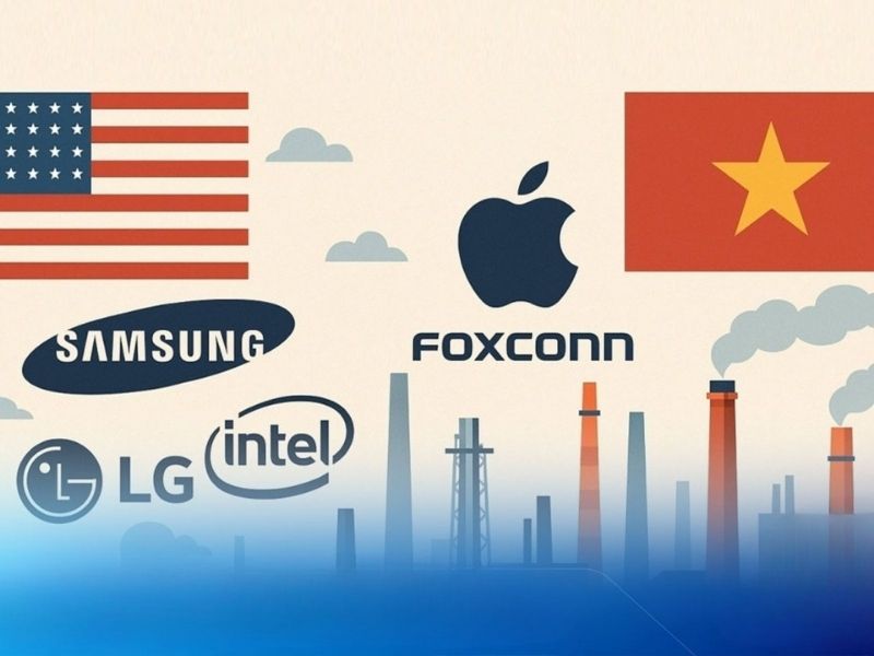 Apple, Samsung and other big corps poured huge FDIs into Vietnam