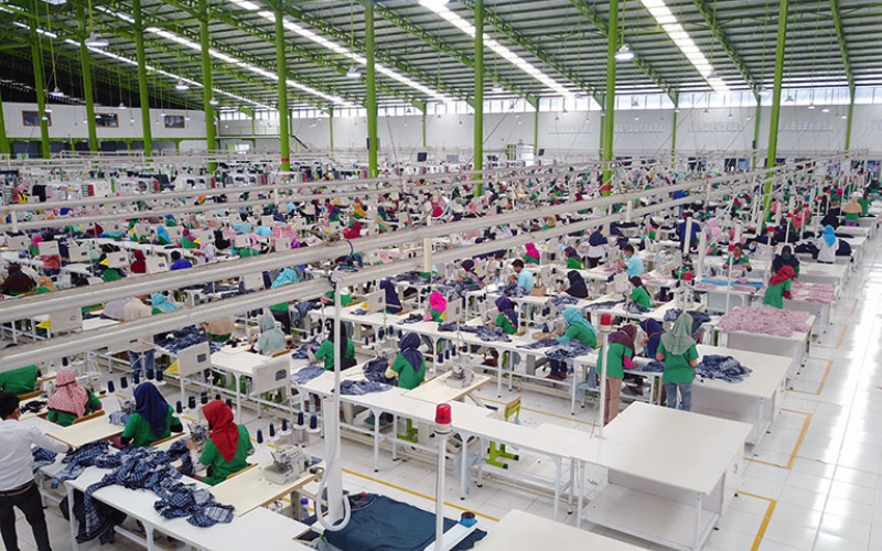 A textile manufacture in Vietnam