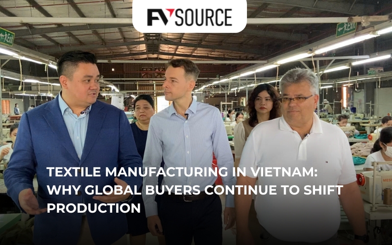 Textile Manufacturing in Vietnam: Why Global Buyers Continue to Shift Production