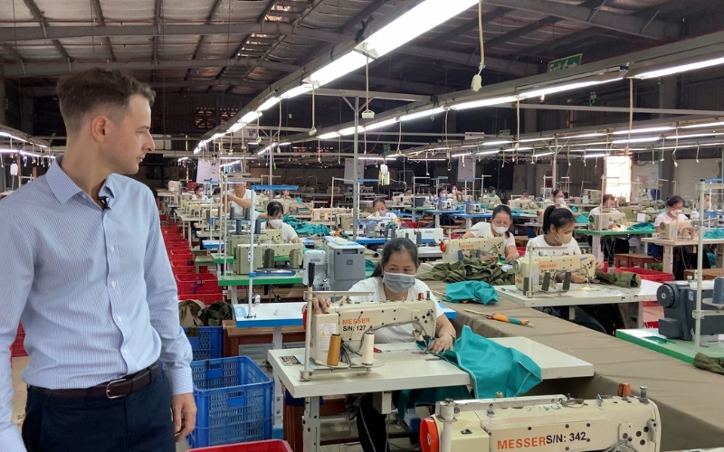 Foreign company evaluating manufacturing opportunities in Vietnam