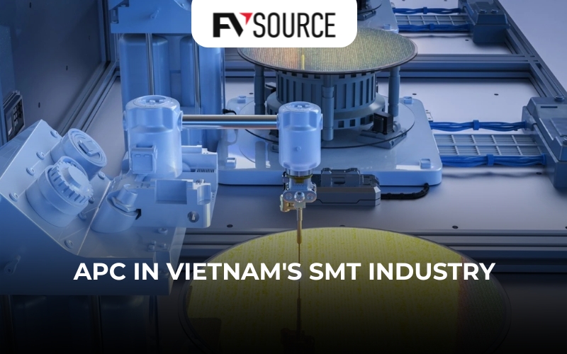 Advanced Process Control (APC) improving quality, precision, and production efficiency in Vietnam's SMT industry.